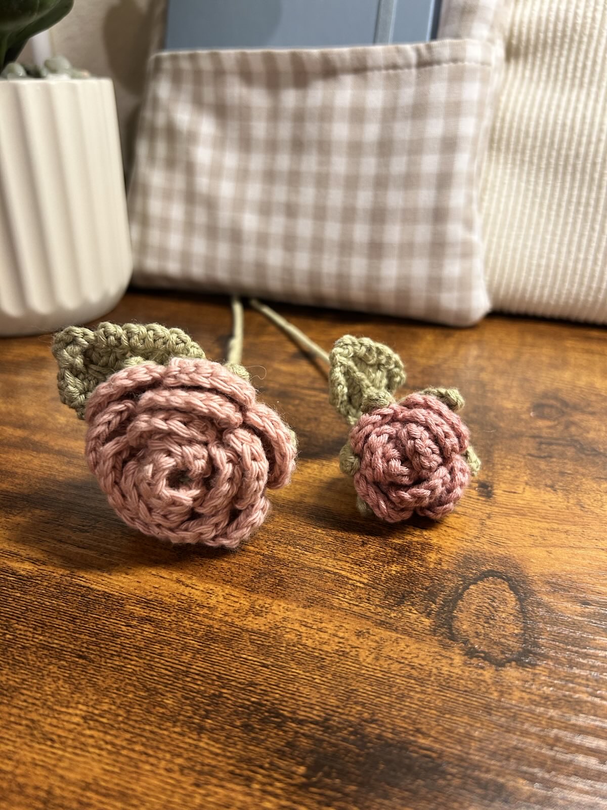 Crochet Mini Roses