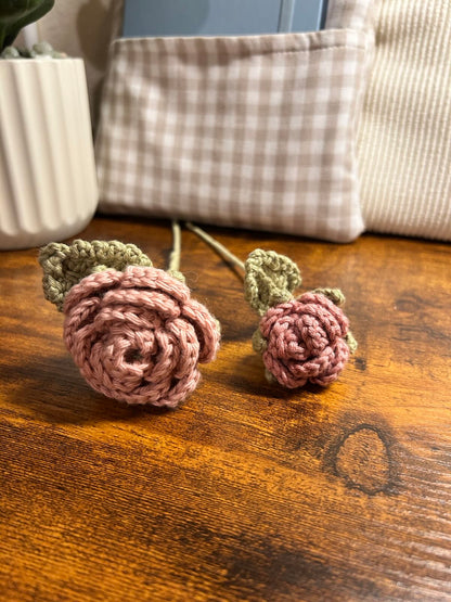 Crochet Mini Roses